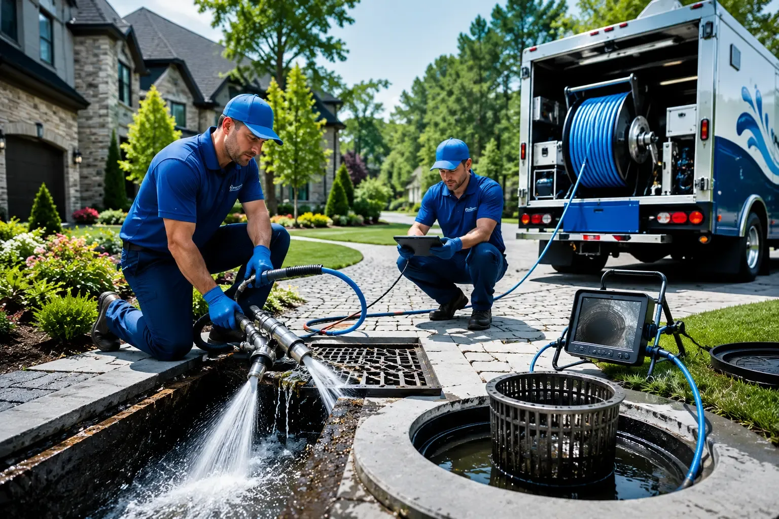 Local outdoor drain cleaning professionals in Fordoche, LA